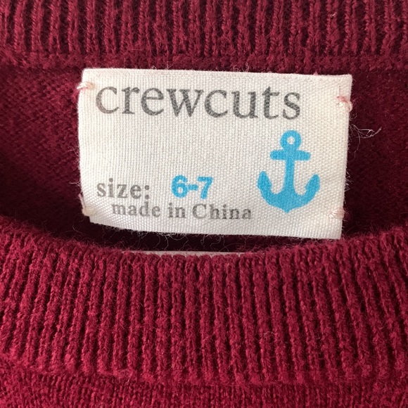 CREWCUTS BOYS SWEATER SIZE 6-7 EXCELLENT CONDITION!! - Picture 2 of 4